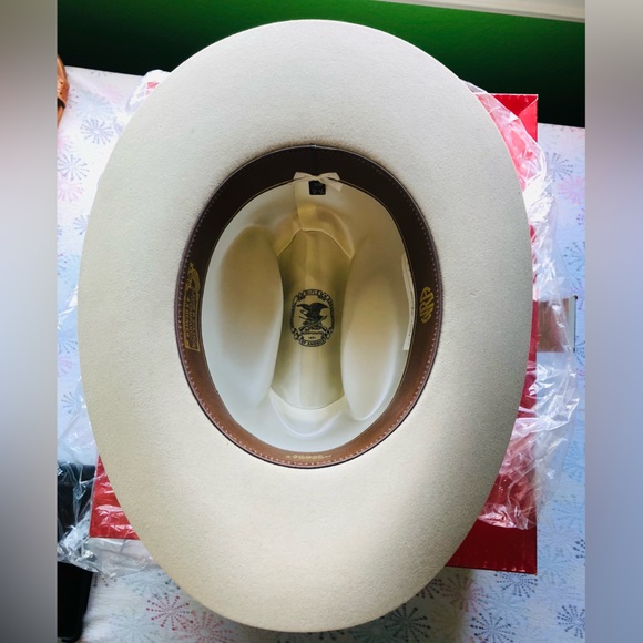 NWT ⚡️ NRA ISSUED ⚡️ National Rifle Association Issued Stetson Cowboy Hat - Picture 10 of 17